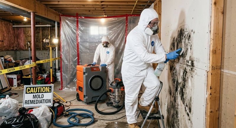 Attic Mold Remediation in Dallas, TX