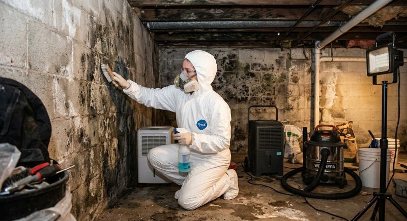 Crawl Space Mold Removal in Bergen County, NJ