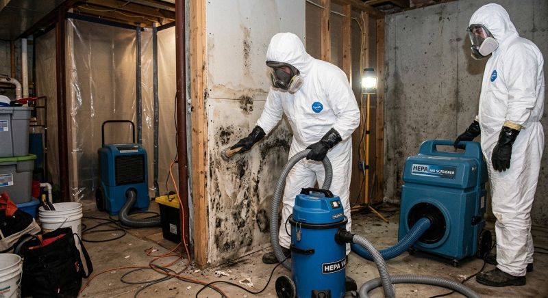 Garage Mold Remediation in Frisco, TX